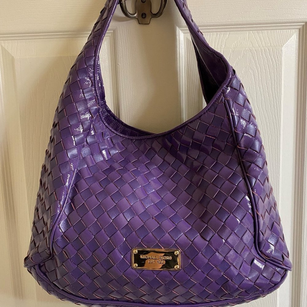 Michael Kors woven purse